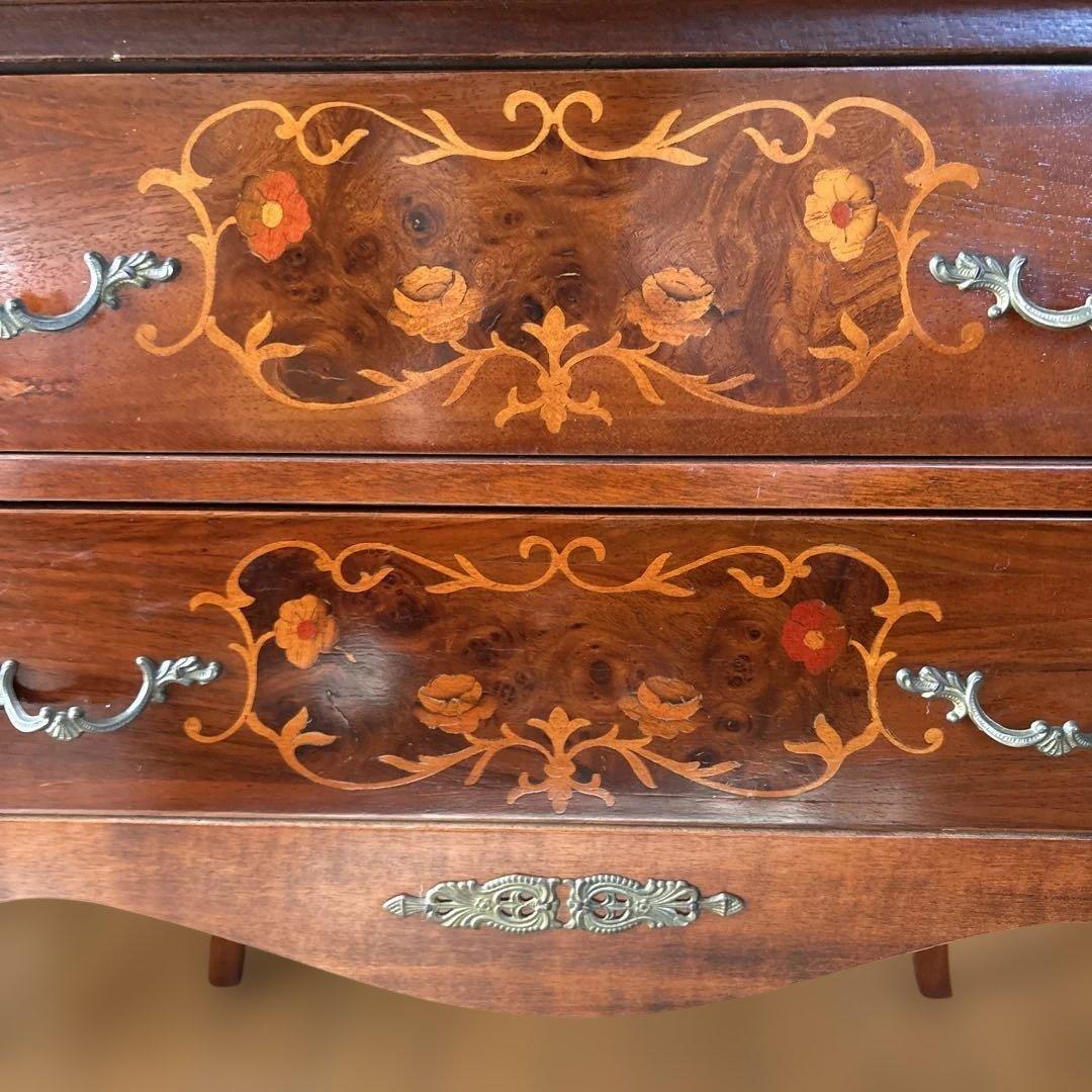 イタリア製　木製サイドボード As aggioro象嵌細工