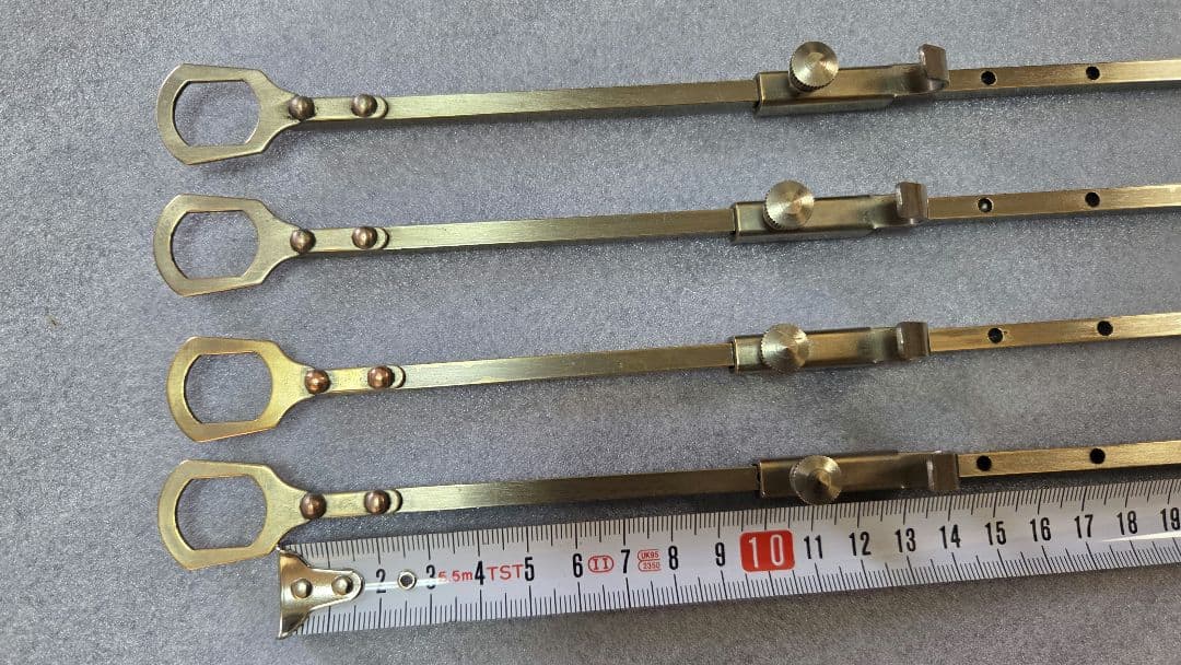 福井金属工芸　角線自在100cm　額縁・掛軸・パズル等の飾り用　ピクチャーレール