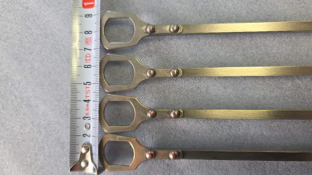 福井金属工芸　角線自在100cm　額縁・掛軸・パズル等の飾り用　ピクチャーレール