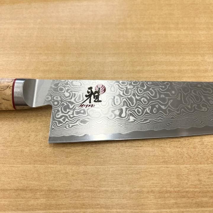 【N】ツヴィリング 雅 牛刀 バーチウッド 5000MCD 20cm ①未使用