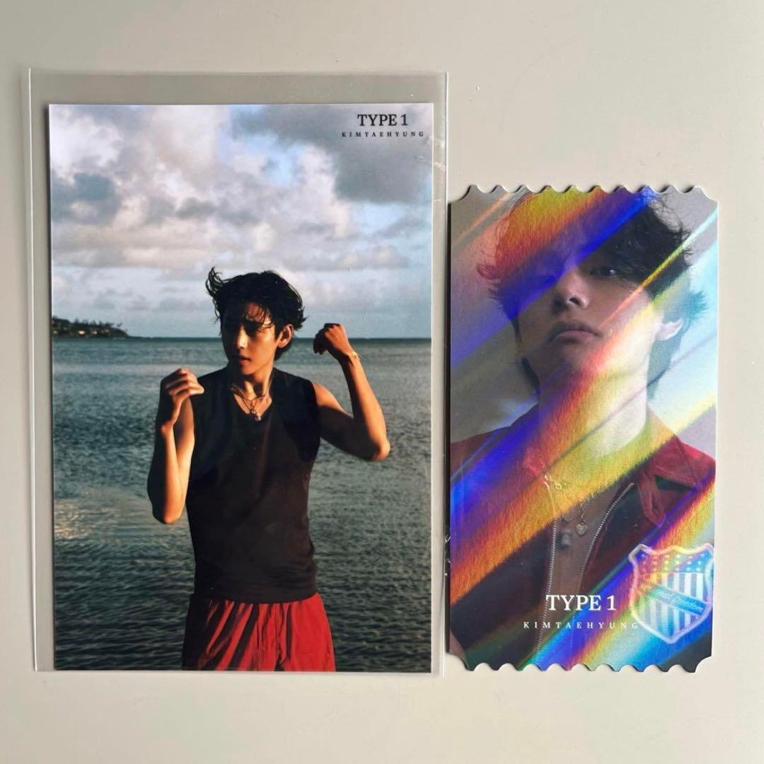 BTS V テテ フォトブック TYPE1 特典 フォト 生写真 withmuu - メルカリ