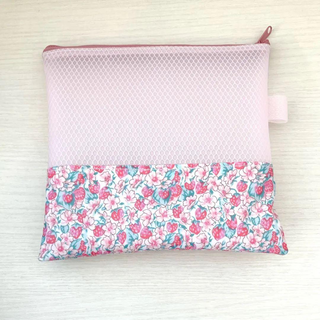 《きいちゃん》27 リバティ　アシュテッド　赤　折り紙ケース　おりがみ