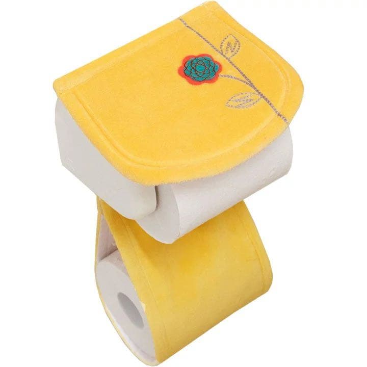 トイレマット 北欧 新品 4点 セット ロング 金運の イエロー 洗浄暖房型