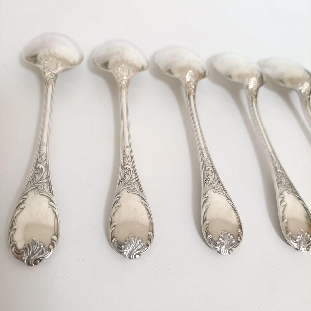 クリストフル CHRISTOFLE ティースプーン 5本 マルリー Marly