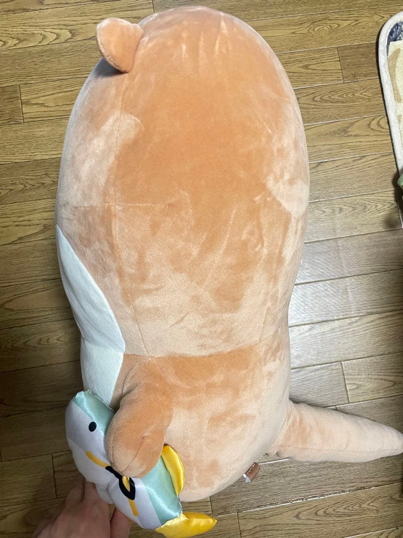 ナガノ カワウソくじ A賞:超特大ぬいぐるみ - メルカリ