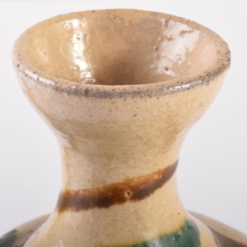 茶道具 美濃焼 加藤芳平作 色絵 水注 執壷 C 7223