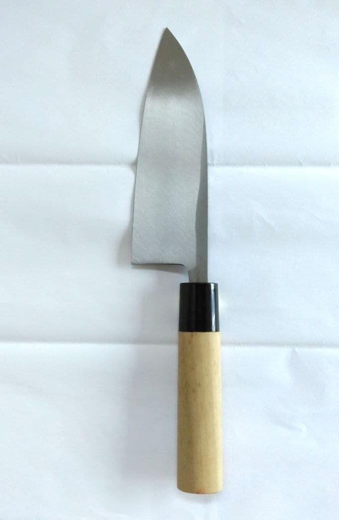 【新品未使用】堺打刃物　刀銘　助廣　出刃包丁　刃渡り15cm