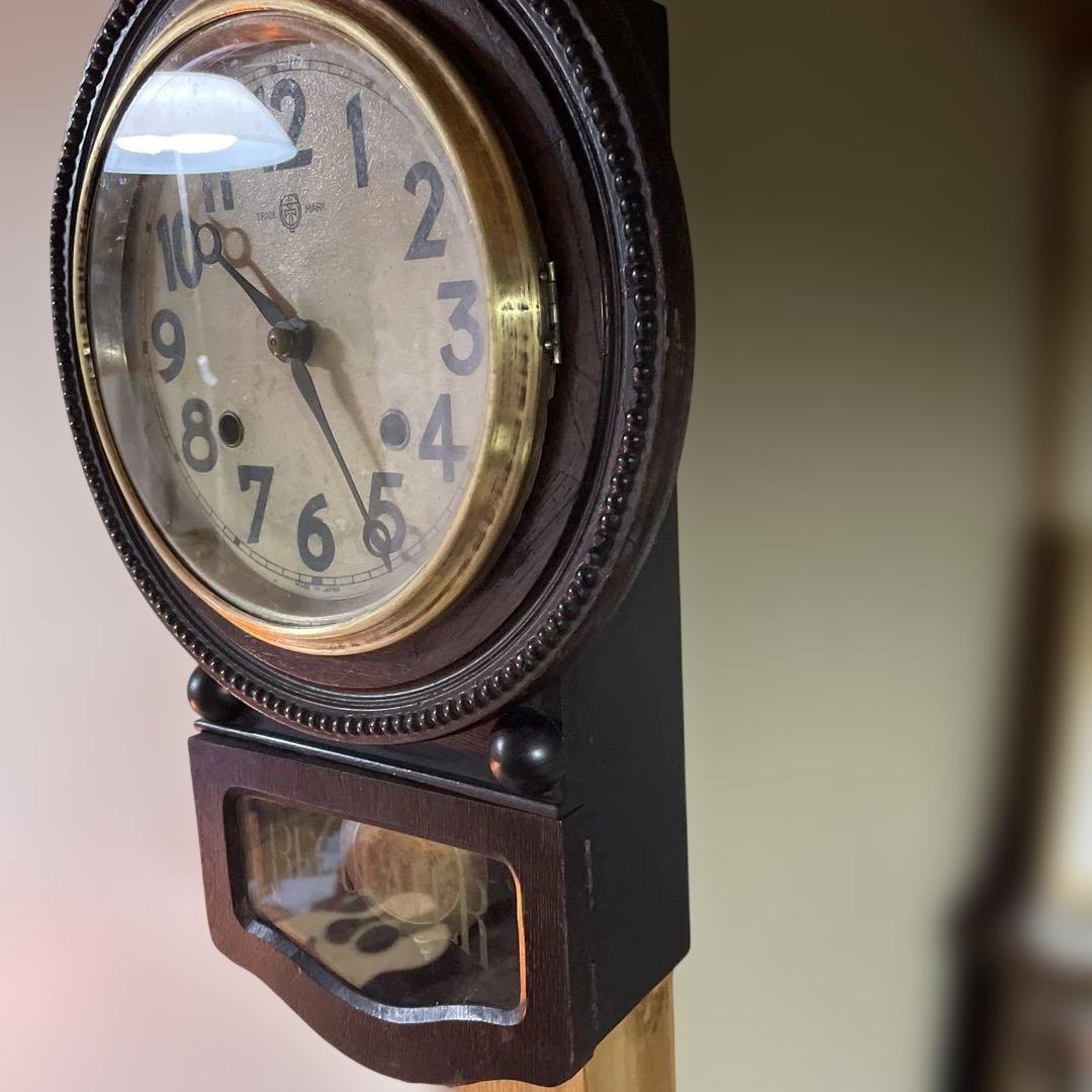 アンティーク掛け時計　稼働品