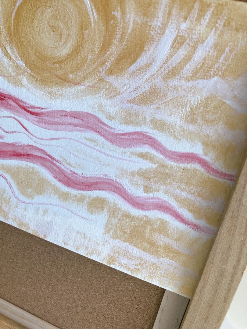 龍神様　双龍　赤龍　原画　A5サイズ