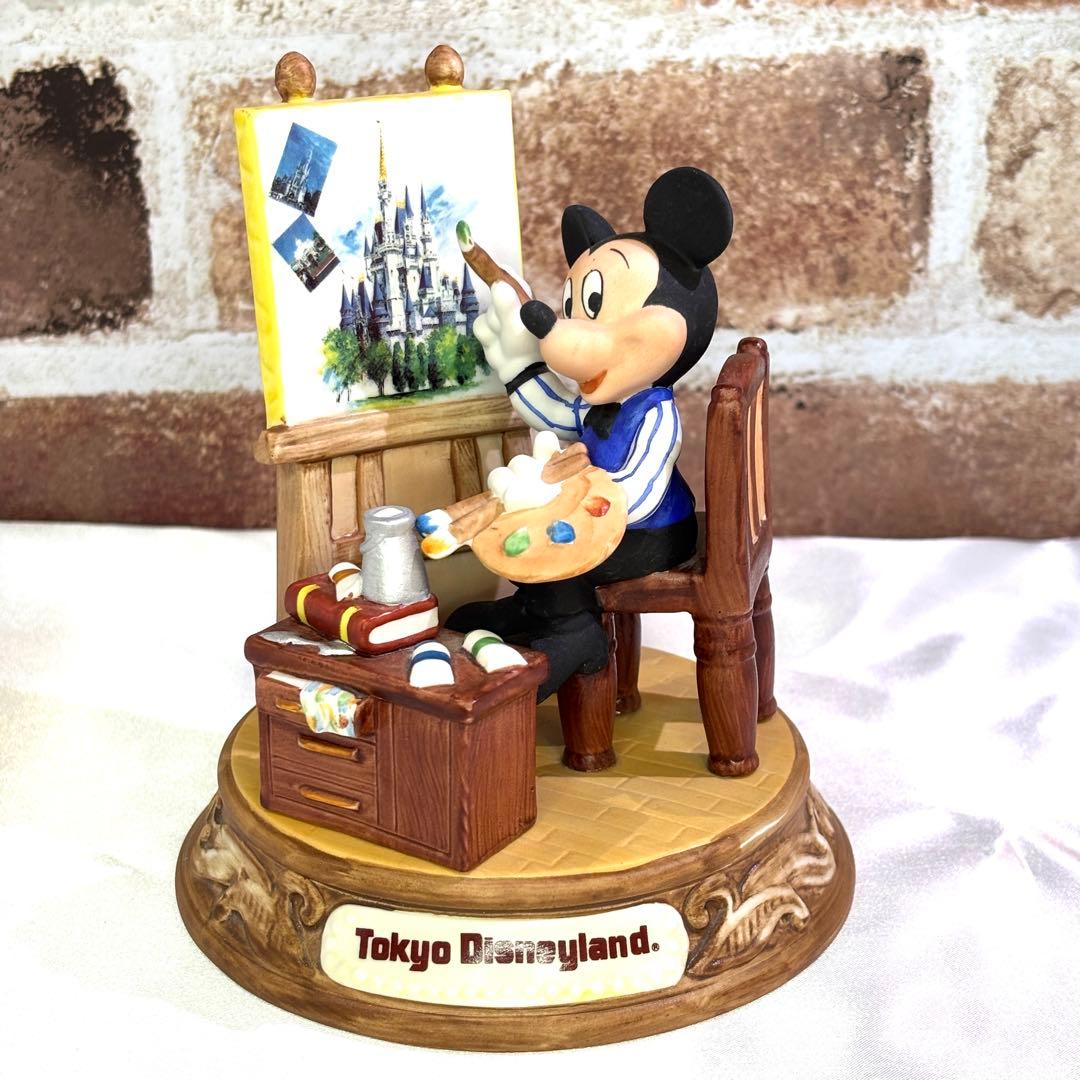 ディズニー置物　陶器　皿　砂時計　オルゴール ミッキーマウス　ミニー　まとめ売り