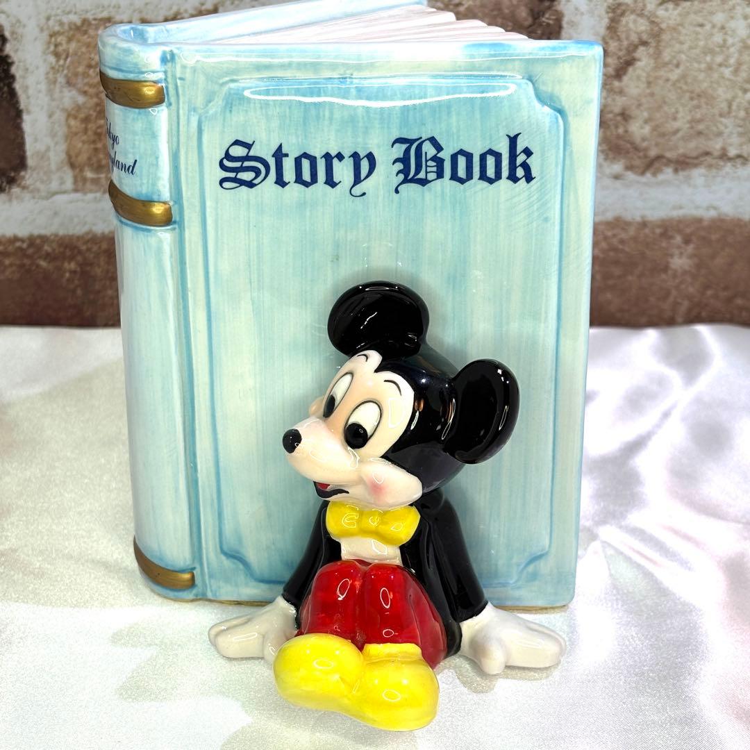 ディズニー置物　陶器　皿　砂時計　オルゴール ミッキーマウス　ミニー　まとめ売り