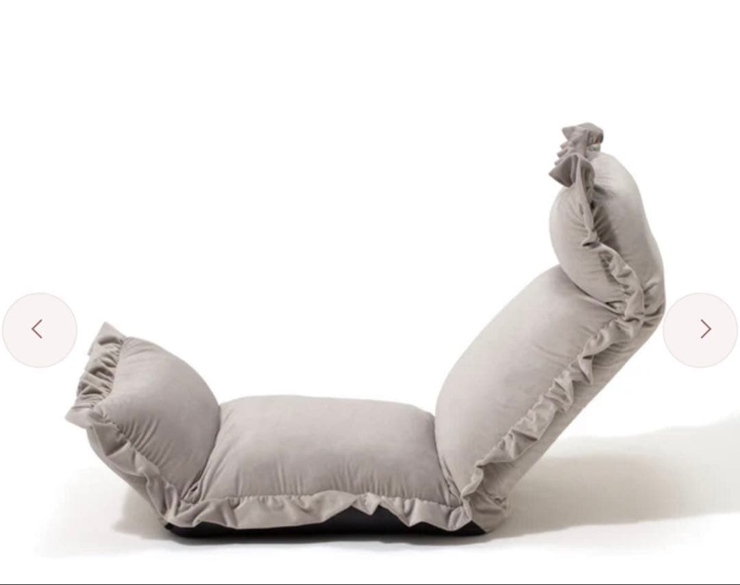 【オンラインショップ限定】カラン フロアチェア ハイバック グレー