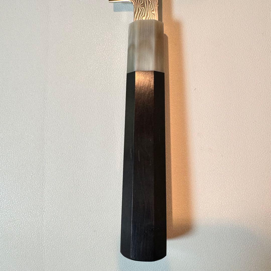 【けん様 リクエスト 2点 まとめ商品】300mm 墨流しダマスカス 柳刃包丁