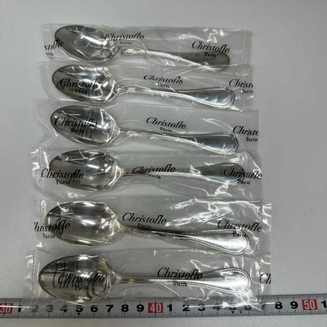 クリストフル　未使用品カトラリー18客　ボックス付　東さ7-0421☆2F