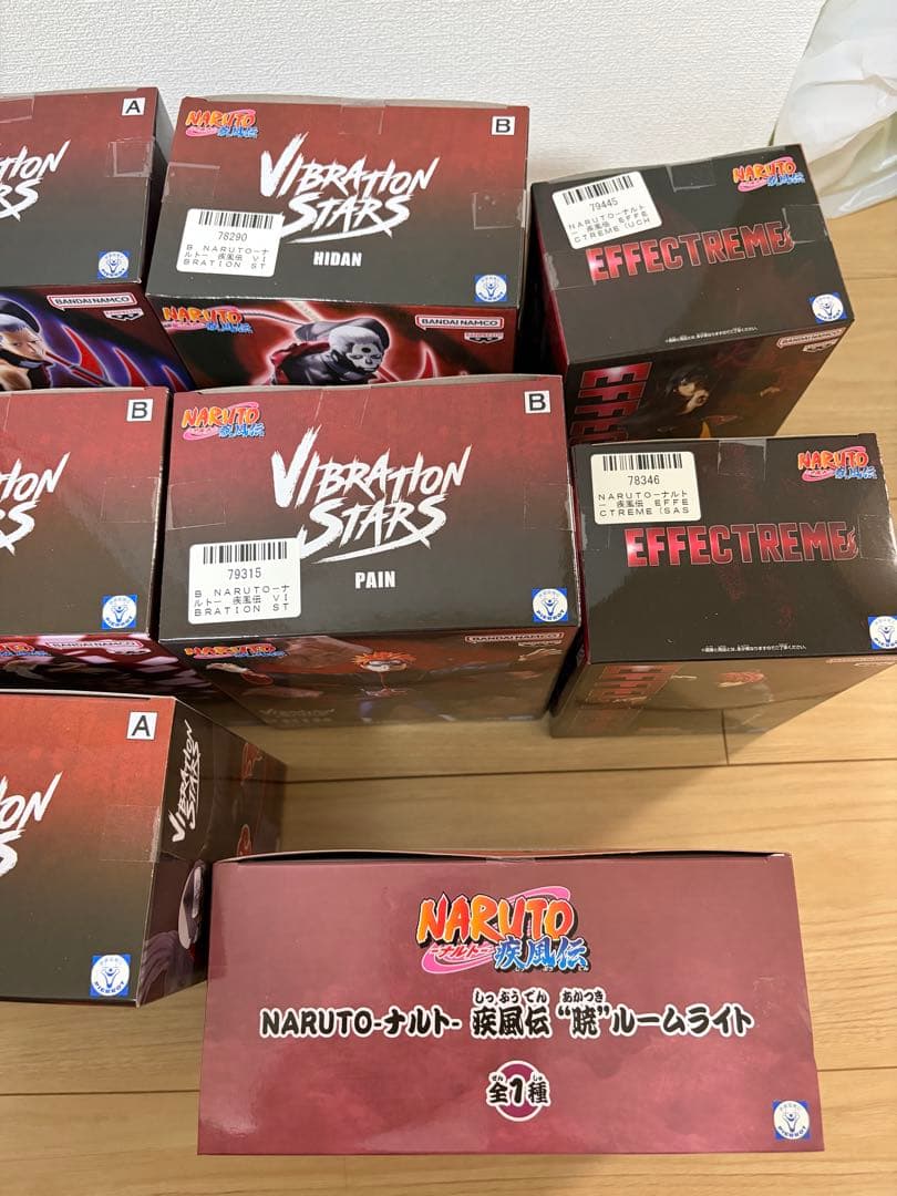 ナルト　 VIBRATION STARS フィギュア　暁　11種セット　未開封品