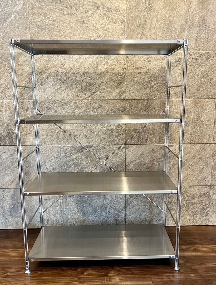 【無印良品】ステンレスユニットシェルフ・ステンレス棚セット