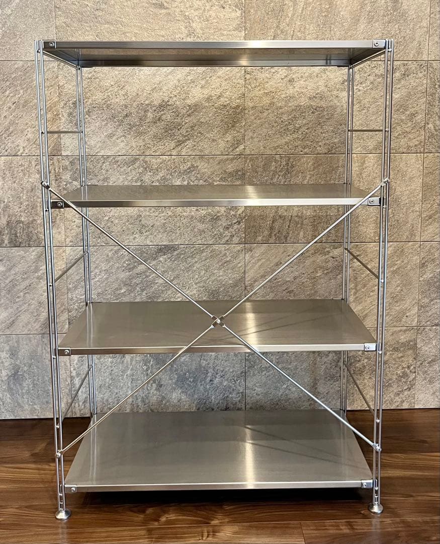 【無印良品】ステンレスユニットシェルフ・ステンレス棚セット