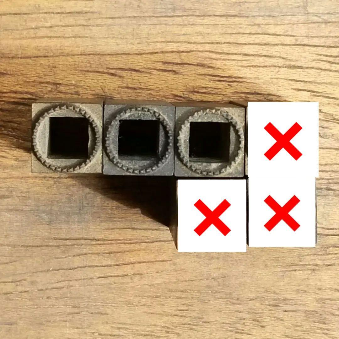 【珍品】活字 活版 リング 真鍮