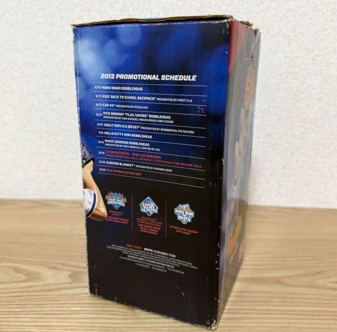 非売品 野茂英雄 2013 ドジャーススタジアム 球場配布 ボブルヘッド 人形