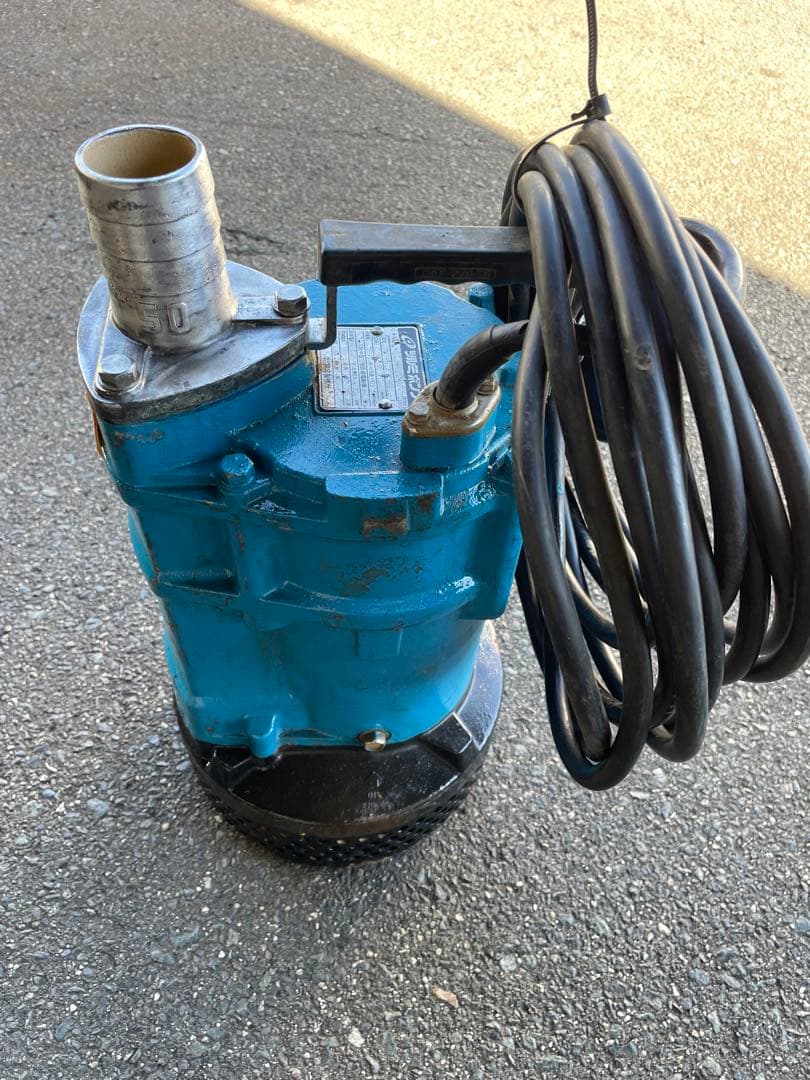 ツルミKTVE2-22 ハイスピンポンプ 自動運転型 2.2kw 三相200V