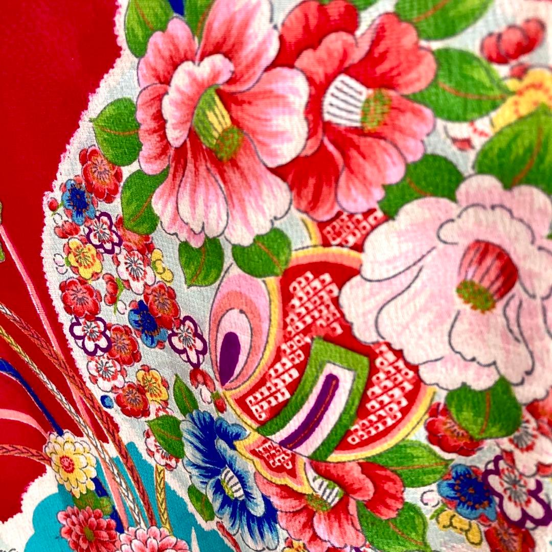 アンティーク3歳 女の子 子供着物 七五三 アンティーク着物 NO110