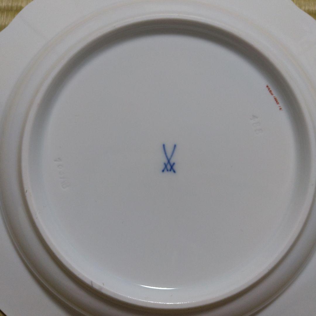 マイセン　ハンドメイド動物飾皿