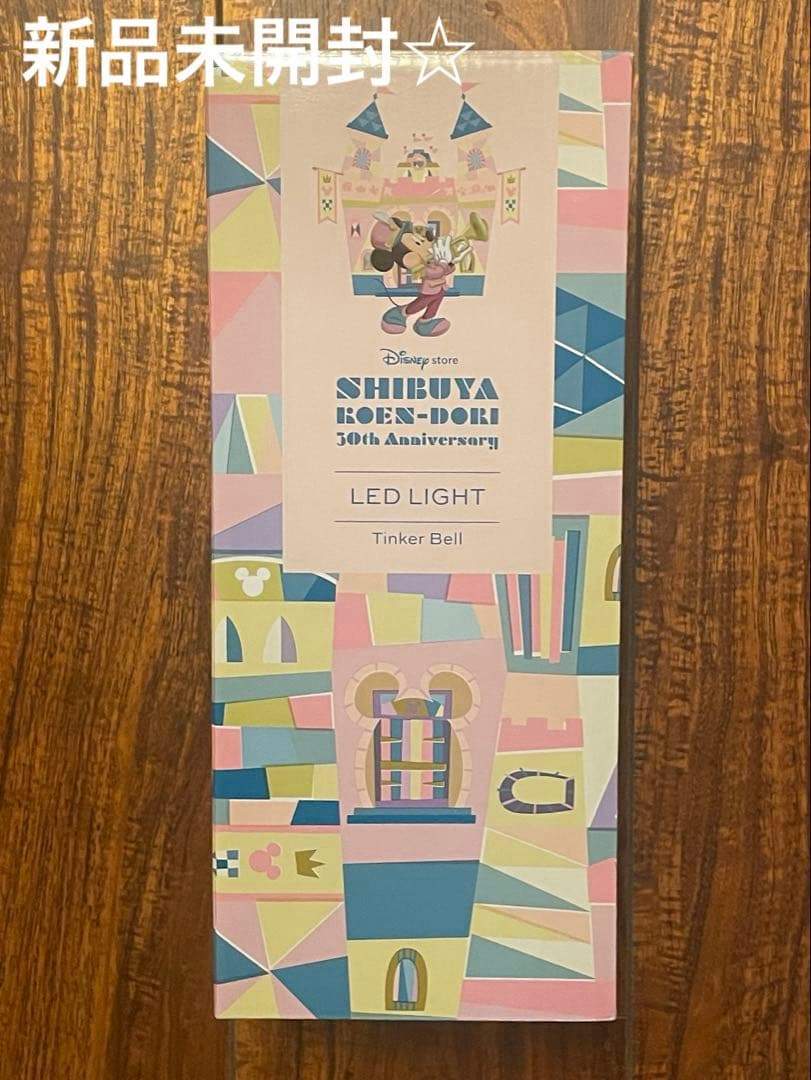 新品未開封レア☆ティンカーベル♡LEDフィギュア☆渋谷公園通り店30周年限定！