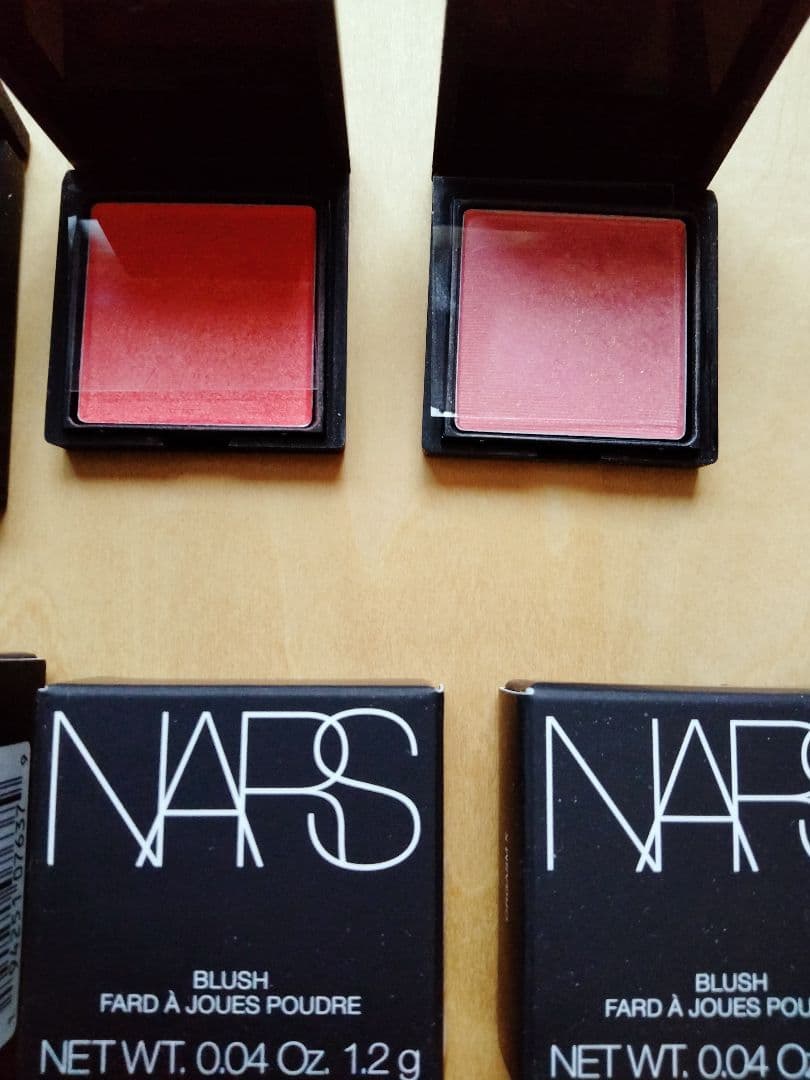 NARS プレストパウダー大小＆ブラッシュ2色　計４点セット