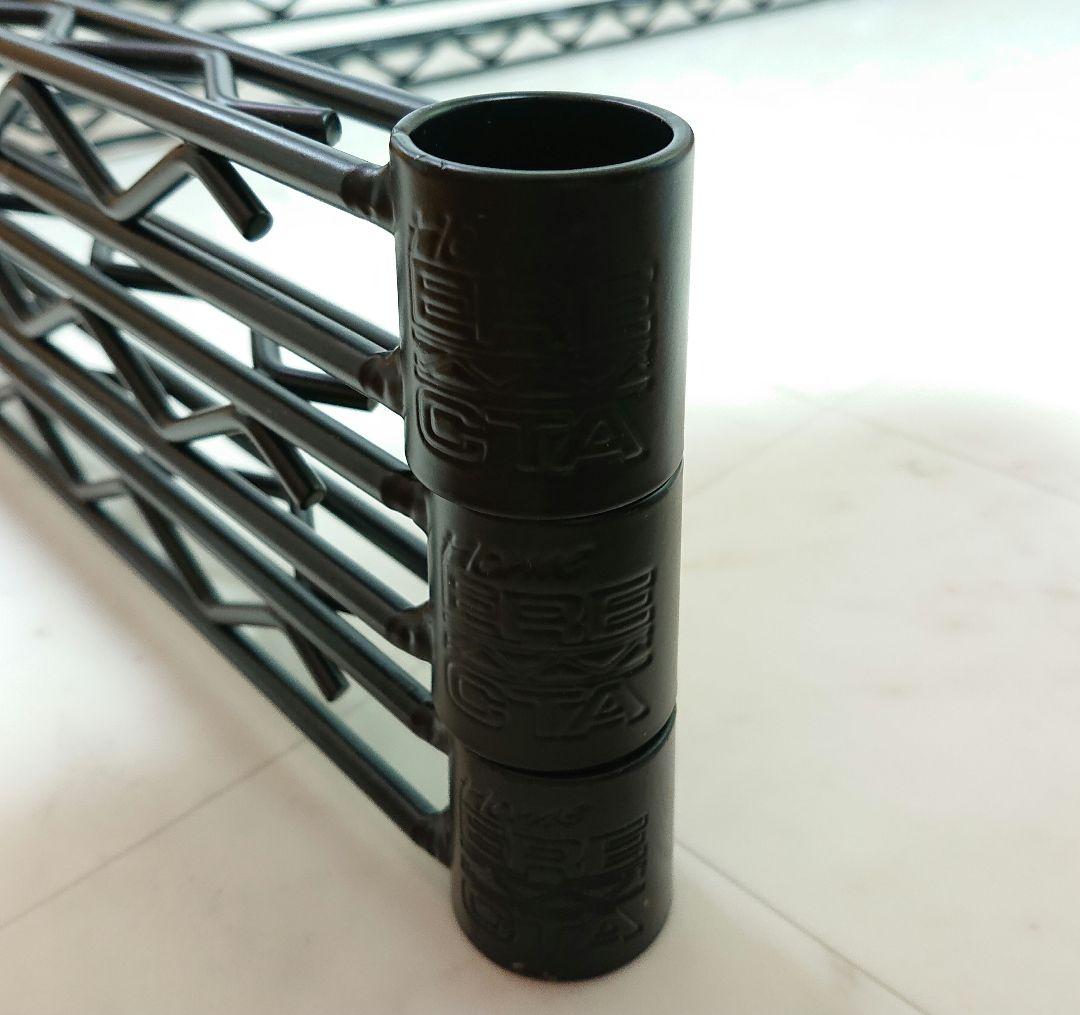 匿名配送 送料込 ホームエレクター 三方クロスバー ブラックまとめ売り