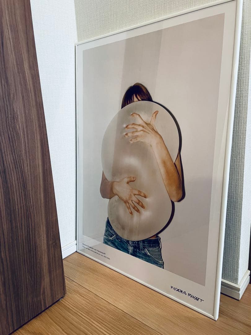 特注額装付き アニカ・エリザベス・フォン・ハウスヴォルフ 展覧会ポスター