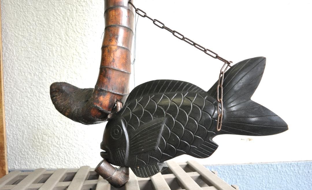 自在鉤　囲炉裏　鯛（大）