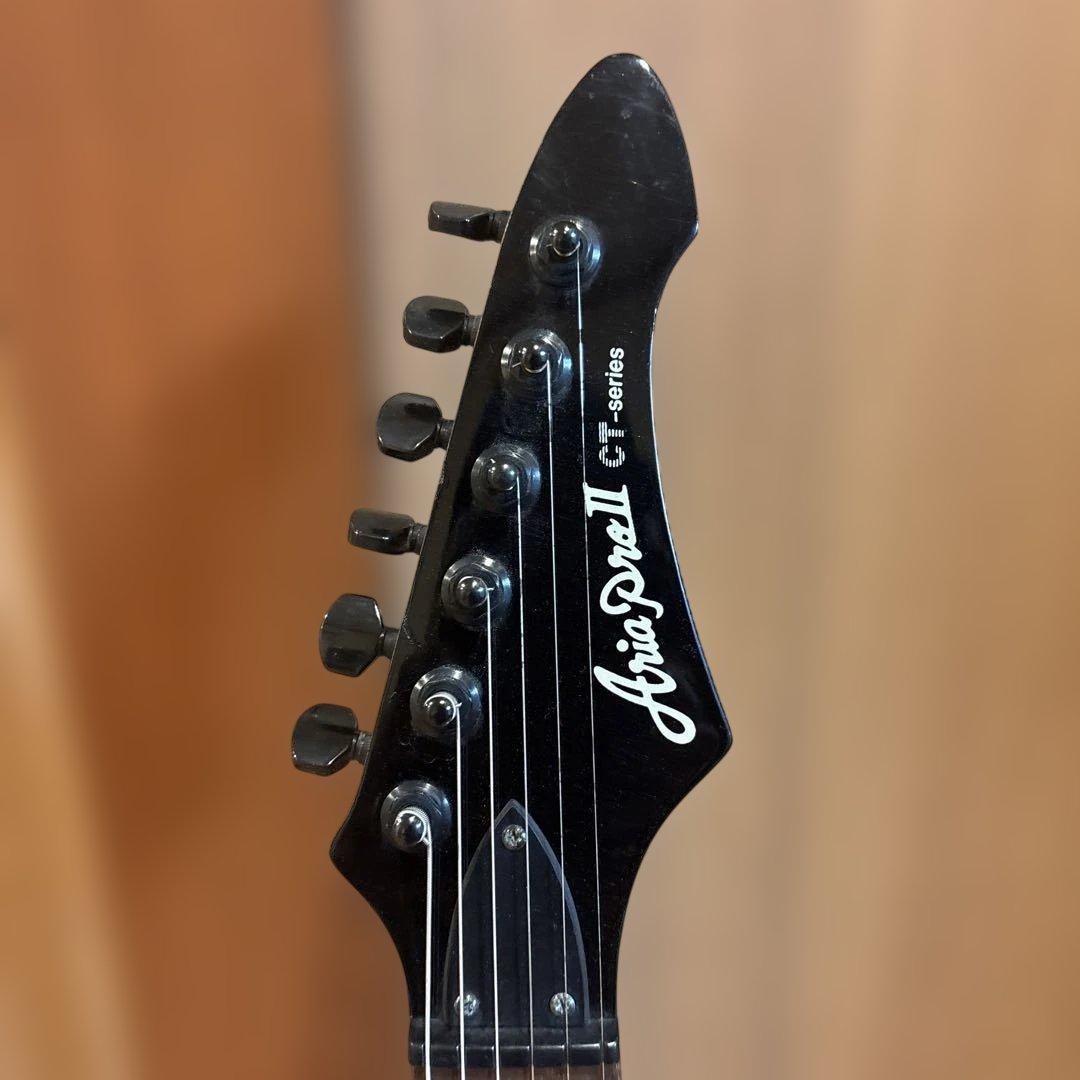 Aria Pro II CT-ST3 ブラックパーツ仕様 トレモロアーム付 - メルカリ