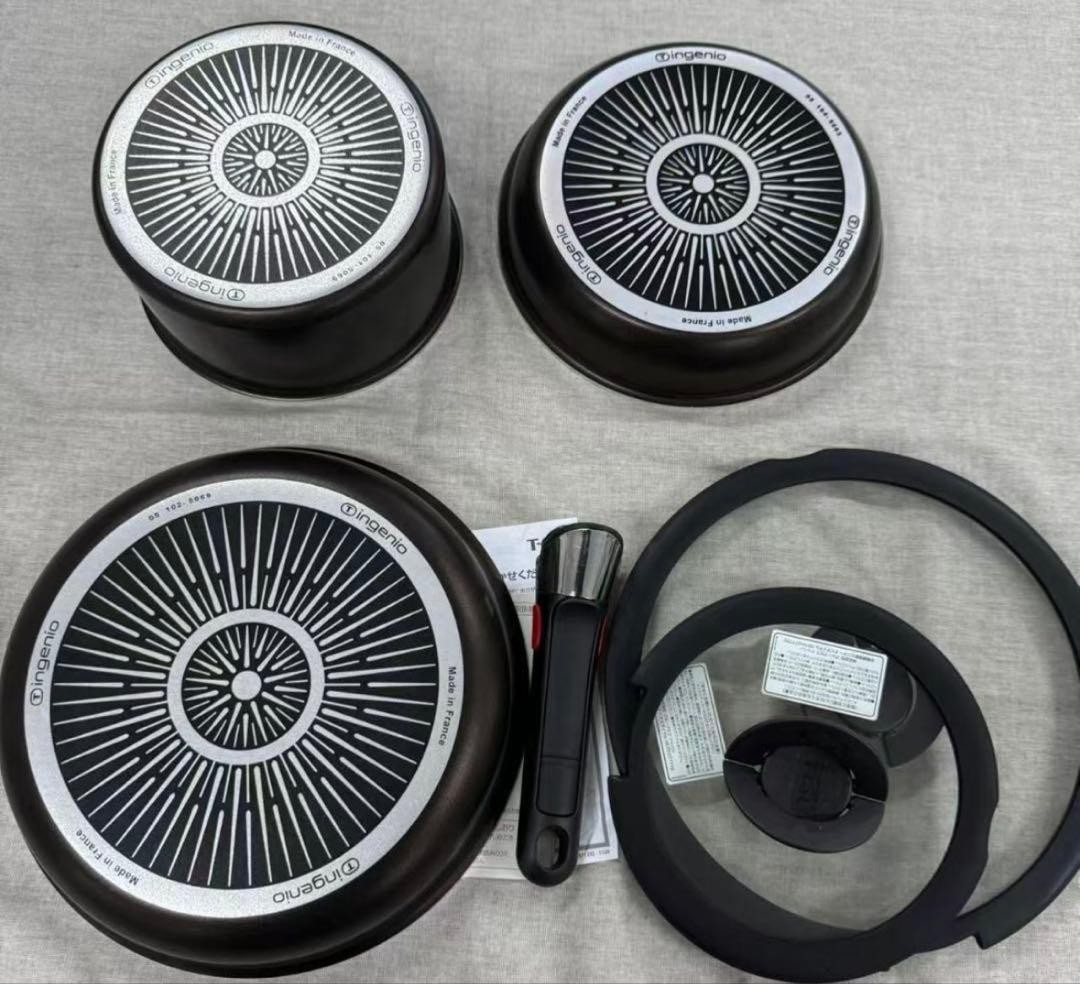 ティファール 取っ手のとれる フライパンセット 6点セット