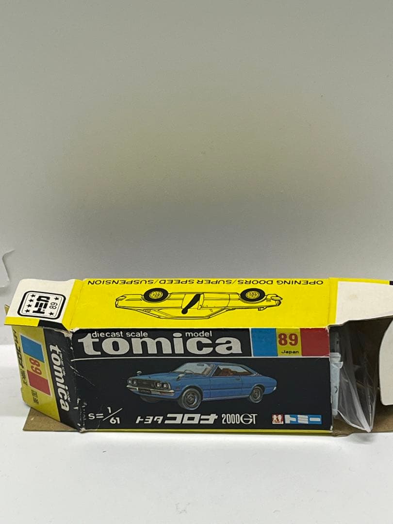 トミカ 黒箱 89-1-3 トヨタ コロナ 2000GT - メルカリ