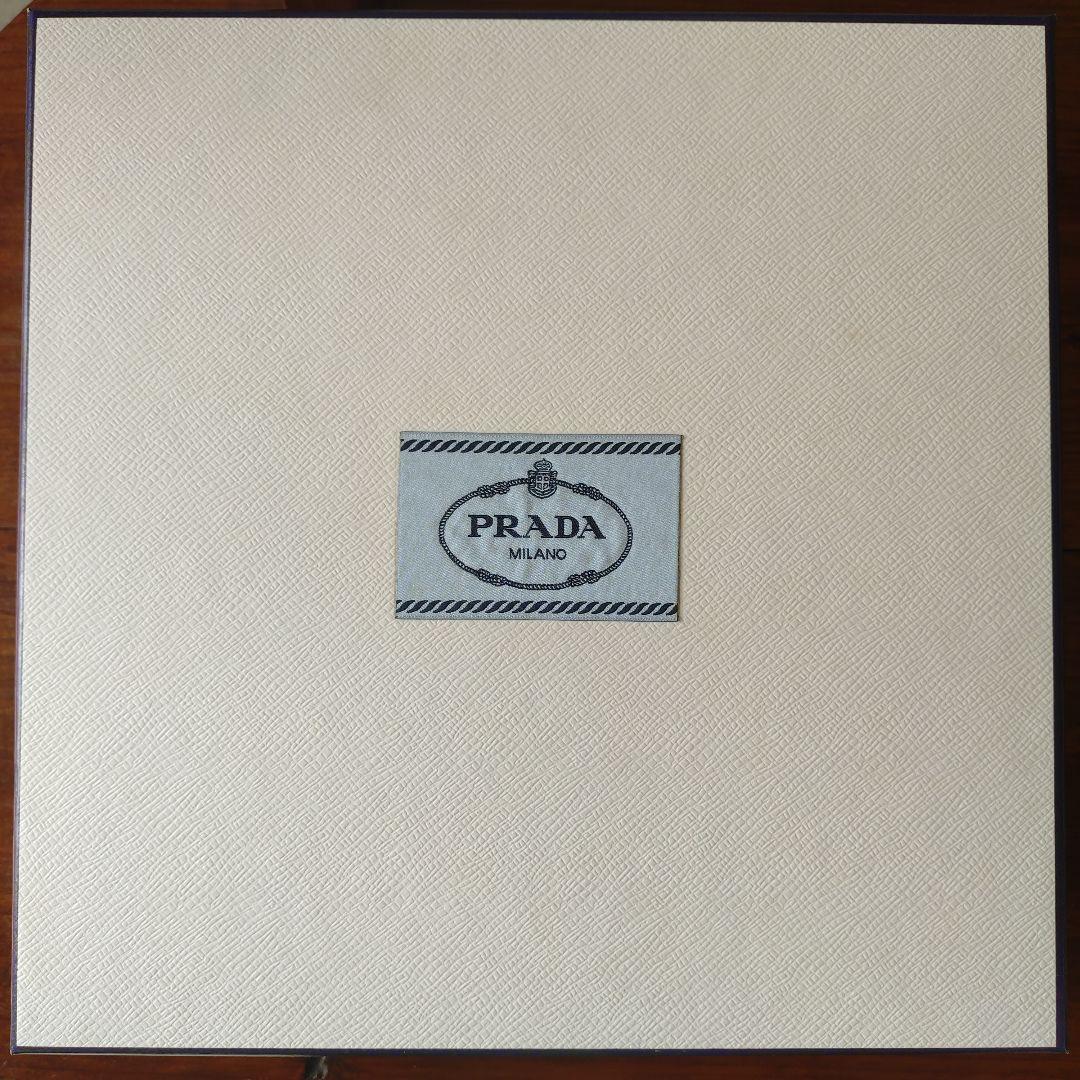 PRADA 白黒チェッカーオーナメント 4個セット