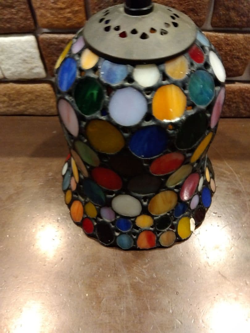 カラフル ステンドグラス ペンダントライト ステンドグラス　アンティーク