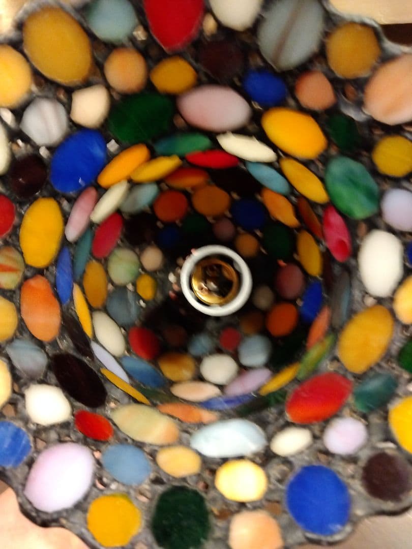 カラフル ステンドグラス ペンダントライト ステンドグラス　アンティーク