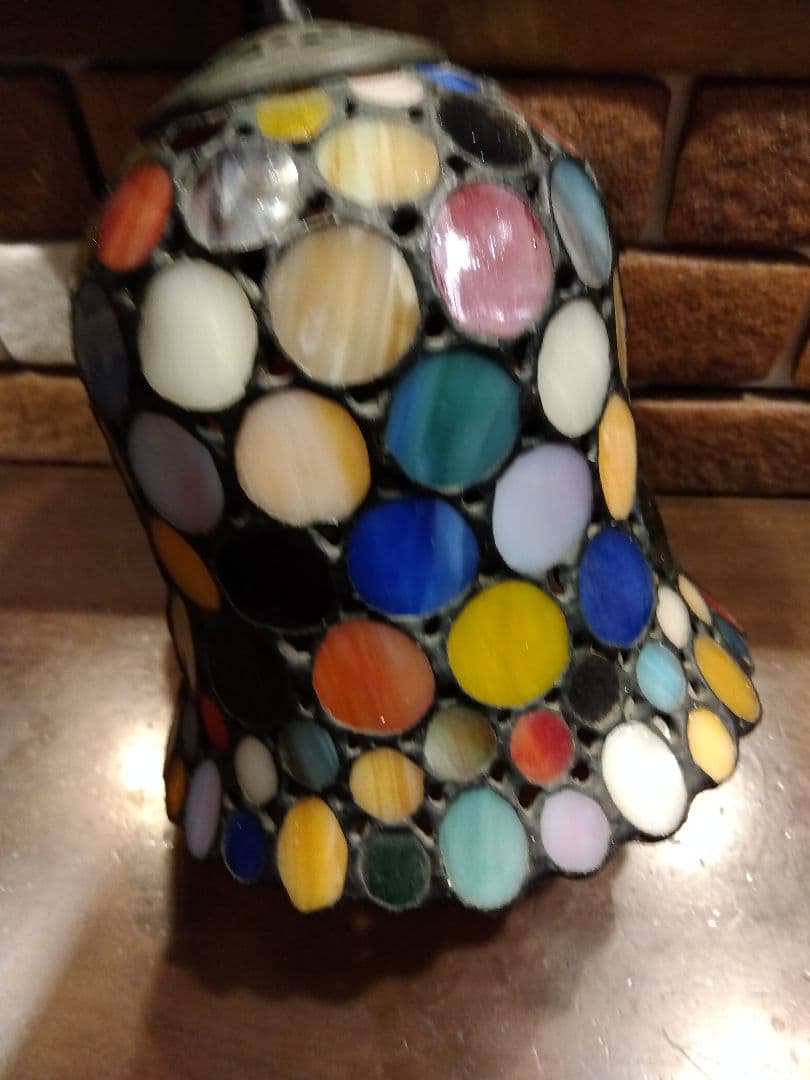 カラフル ステンドグラス ペンダントライト ステンドグラス　アンティーク