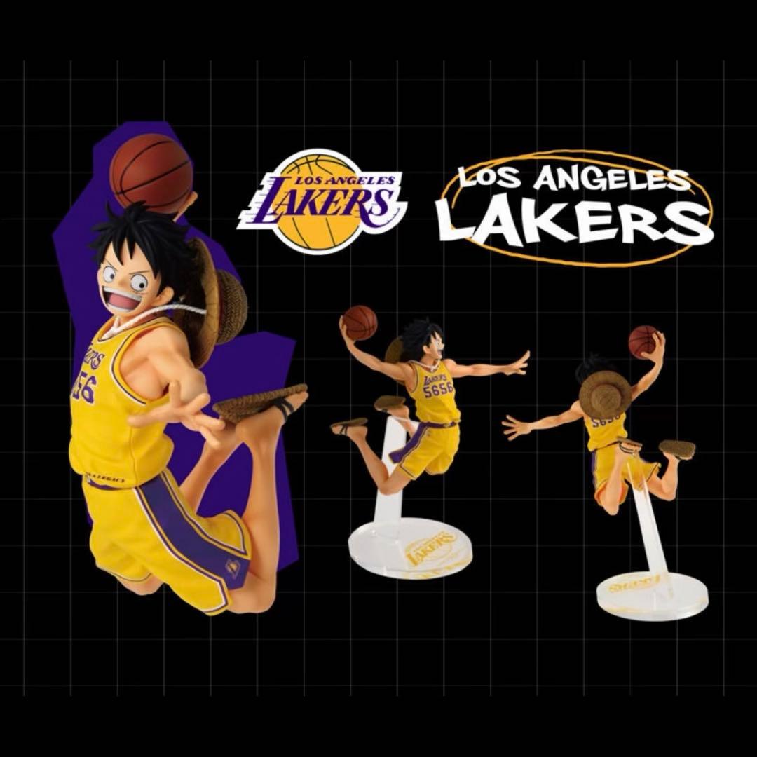 ONE PIECE NBA MONKEY.D.LUFFY LAKERS ルフィ - メルカリ