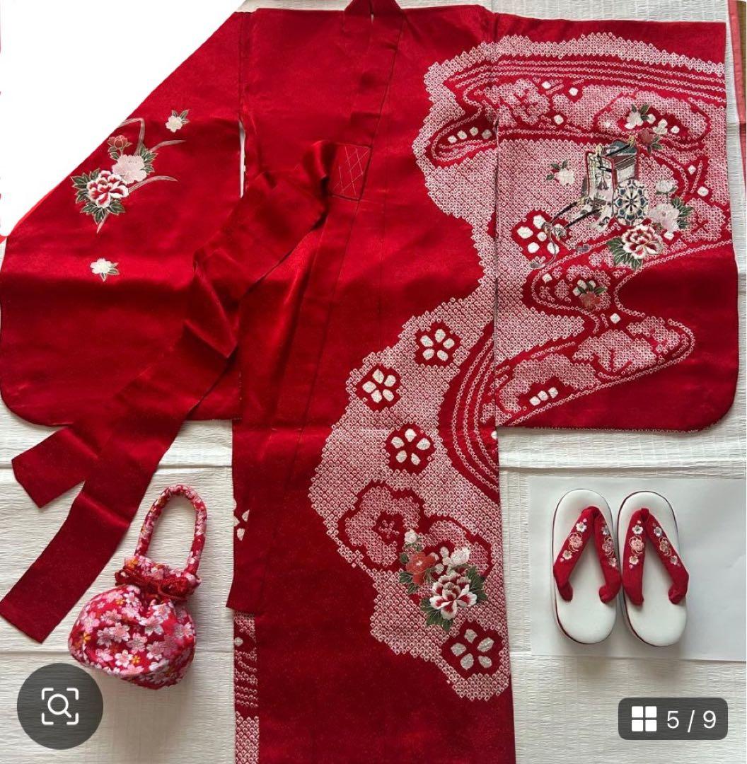 七五三 3歳 着物単品