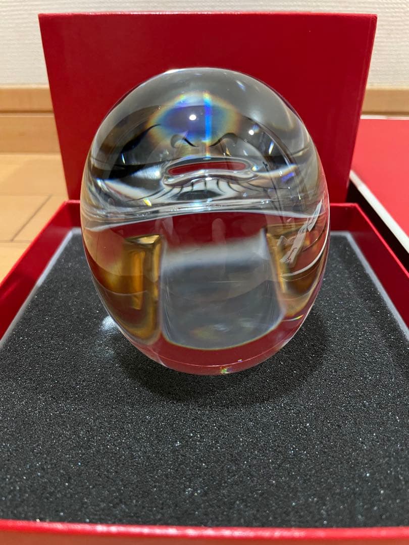 Baccarat バカラ ダルマ クリスタル置物 インテリア 縁起物