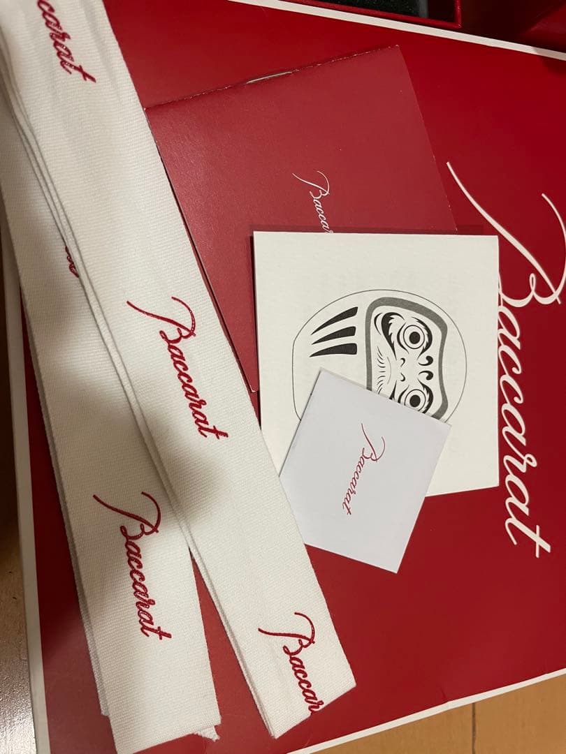 Baccarat バカラ ダルマ クリスタル置物 インテリア 縁起物