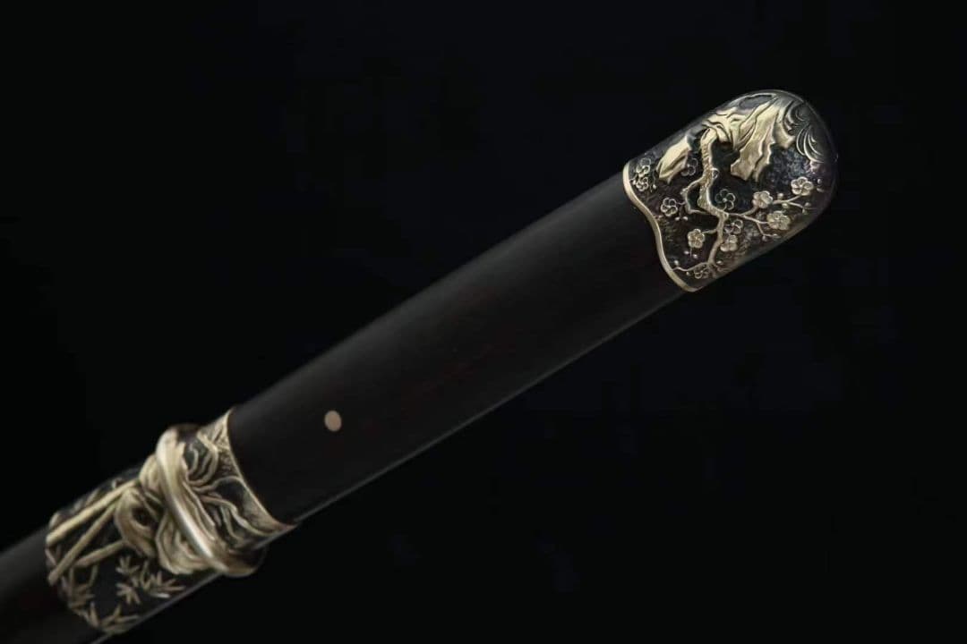 20寸---君子刀（黒檀金）古兵器 武具 刀装具 日本刀 模造刀