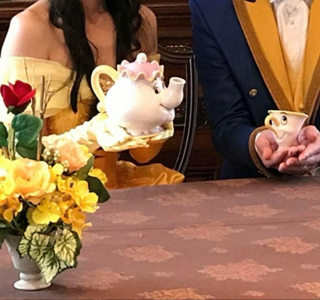 メーカー完売】ディズニー ポット夫人 チップ ティーセット - メルカリ