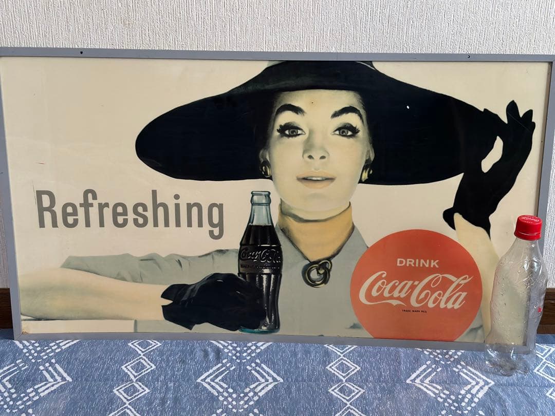 コカコーラ　ヴィンテージ　看板