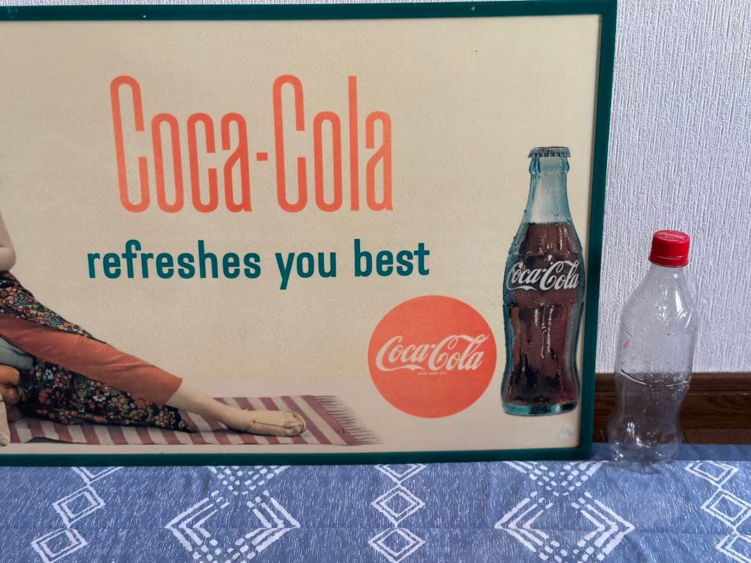 コカコーラ　ヴィンテージ　看板