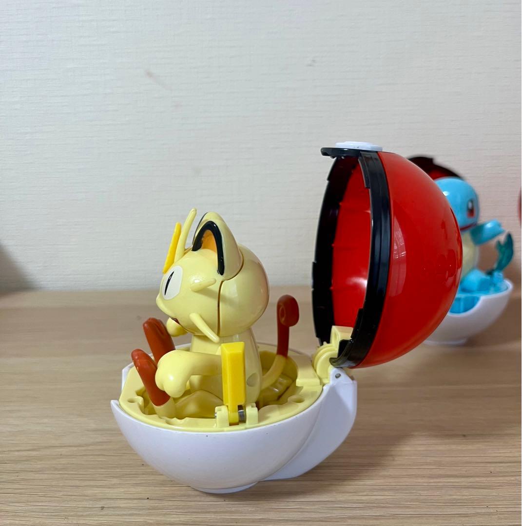 ポケモン フィギュアセット6点 モンスターボール