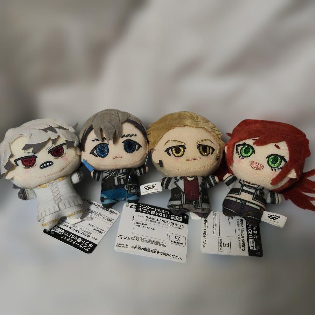 ガチアクタ ちびぐるみ vol.1 4個セット コンプリート - メルカリ