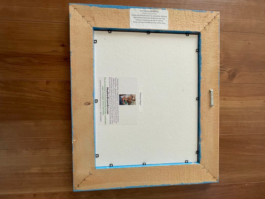 絵画 Heather Brown Hawaii Map