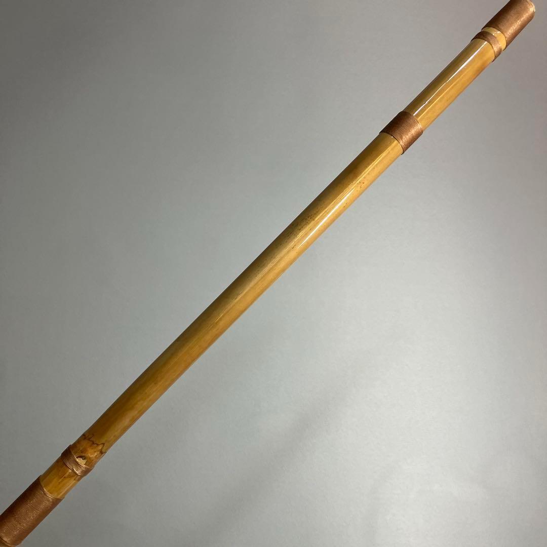 【 篠笛 四本調子G#管】　CMR4-43 唄物　ドレミ調　天地糸巻 竹笛　黒塗